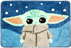 Jay Franco Star Wars The Mandalorian Blue Space Tufted Polyester Bath Rug by JayFranco