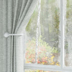 Hion Curtain Holdbacks White 6pcs, Curtain Tiebacks Wall Mounted Hooks - Image 6