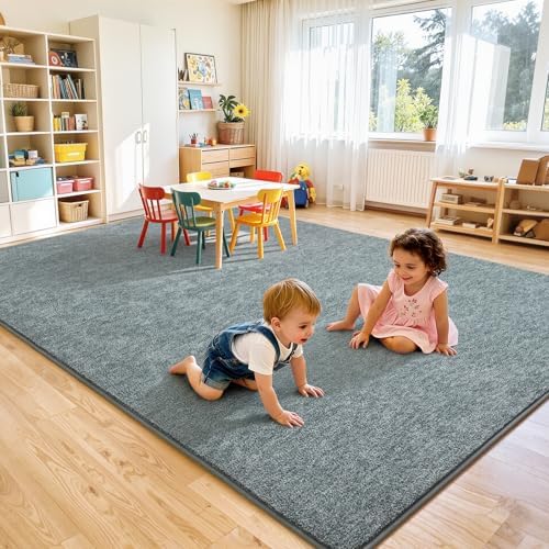 Keeko 5x8 Area Rugs for Living Room, Soft Washable Memory Foam Bedroom Rug - Image 4