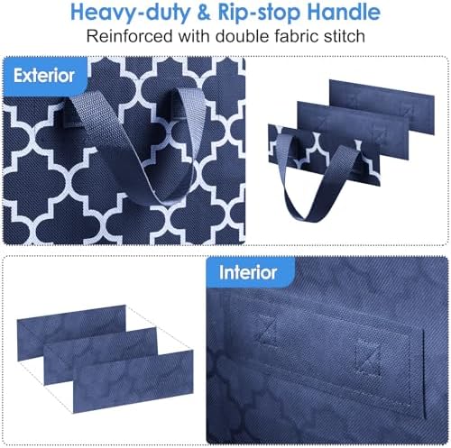 Storage Bags 100L 3Pack Clothes Organization and Storage Containers - Image 4