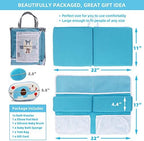 Bath Kneeler and Elbow Rest Set Thick Baby Bath Kneeling Pad Bathing Kneeling - Image 6