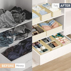 DIMJ Drawer Organizer Clothes - Image 5