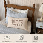 Every Dog Needs a Baby 12x20 Pillow Cover Baby Shower Decor, Pregnancy - Image 5