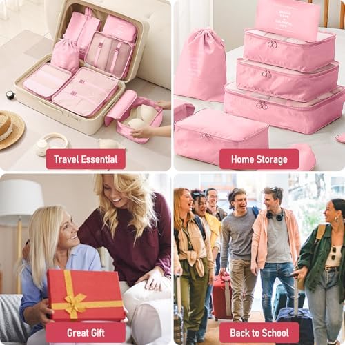 Packing Cubes for Travel 10 Set Luggage Organizer Bags - Image 6