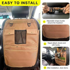 Car Seat Back Organizer with Multiple Pockets and Hooks - Image 4