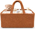 Baby Diaper Caddy Organizer, Portable Baby Essentials Organizer by DELMONCART