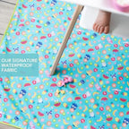 Bumkins Baby Splat Mat for Under High Chair, Babies Toddlers Eating Mess Mat - Image 3