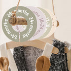 cephira Baby Closet Dividers for Clothes – Earth Tone Round Baby Clothes - Image 7