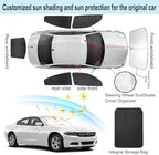 TINGLU Window Shades for Dodge Charger 2011-2023 Accessories Car Side Full - Image 3