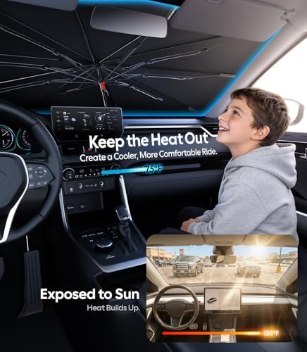 Wigoo Ice-Shield Car Windshield Sun Shade - Image 2