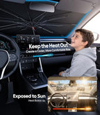 Wigoo Ice-Shield Car Windshield Sun Shade - Image 2