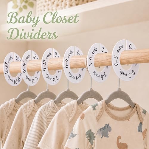 Pro Goleem Baby Closet Dividers Unisex Baby Closet Organizer - Image 4