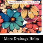 Shower Mat Bathtub Mat, 26.8x15.1 inch, Non-Slip Bath Mat - Image 2