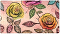 Shower Mat Non Slip 26.8 x 15.1 Inches, Roses Bathtub Mat Shower Stall Mats by Anna+Cowper