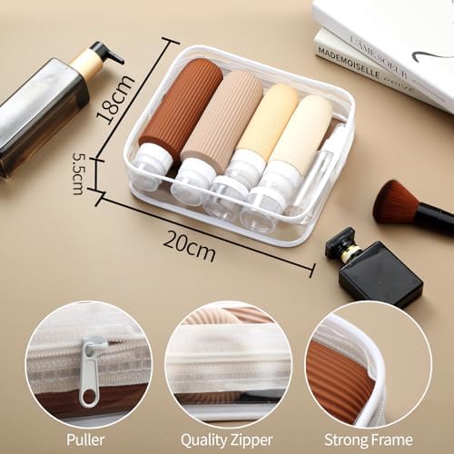 Mrsdry 16 Pack Travel Bottles for Toiletries, 6oz Silicone, Leak Proof - Image 5