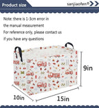 Sanjiaofeng Rectangular Fire Engine Storage Basket, Kids Toy Storage Bin - Image 7