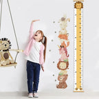 Canvas Baby Kids Growth Chart, Lion Height Measurement Wall Hanging Ruler - Image 5