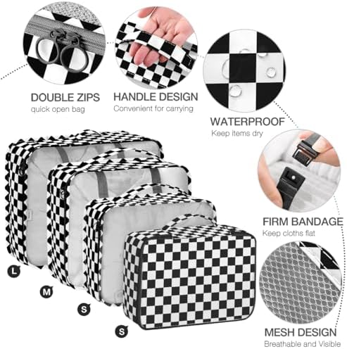 8 Set Packing Cubes for Suitcases, Packing Cube - Image 3