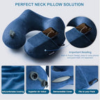 Keemall Inflatable Travel Neck Pillow - Image 6