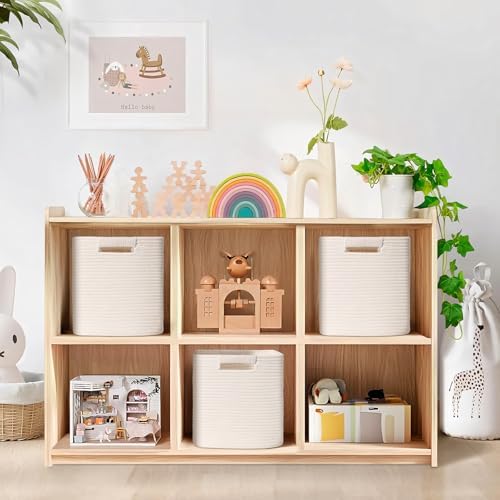11 Inch Storage Cubes, 6 Pack Cube Storage Bins - Image 2