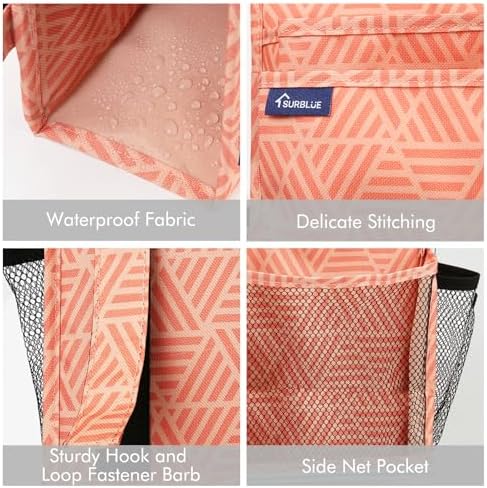Surblue Bedside Caddy Hanging Organizer Storage Bag Pocket - Image 4