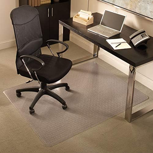 ES Robbins Extra High Pile Carpet ChairMat, Rectangle 72"x96" Beveled Edge - Image 4
