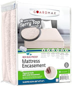 Guardmax Sleeper Sofa Mattress Encasement Zippered, 100% Waterproof Mattress by Guardmax