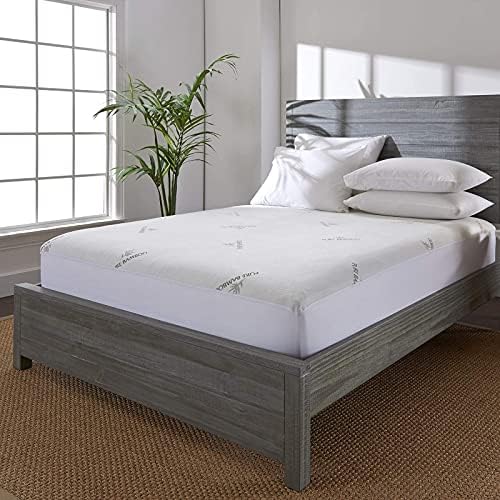 Full Mattress Protector by PURE BAMBOO, Waterproof by PureBamboo