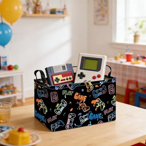 Rectangular Game Storage Basket - Image 7