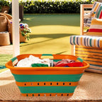 SAMMART 42L Collapsible Plastic Laundry Basket - Image 2
