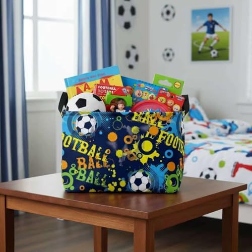 Large Kids Basket Foldable Nursery Baby Storage Bin Collapsible Box Organizer - Image 4
