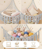 Lare Stuffed Animal Storage Hammock Corner Net - Image 6