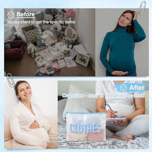 3pcs Hospital Bag Organizing Pouches - Image 4
