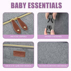 Tuwubi Diaper Bag Tote, Baby Diaper Bag - Image 3