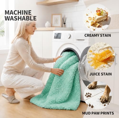 ILANGO Toilet Rugs U Shaped 22" × 24", Soft Absorbent Microfiber Bath Rugs - Image 4