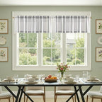 jinchan Linen Pencil Stripe Valances - Image 3