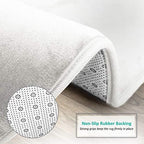 Clara Clark 2 Piece Bathroom Rugs Bath Mat Set, Velvet Memory Foam Bath Mats - Image 5