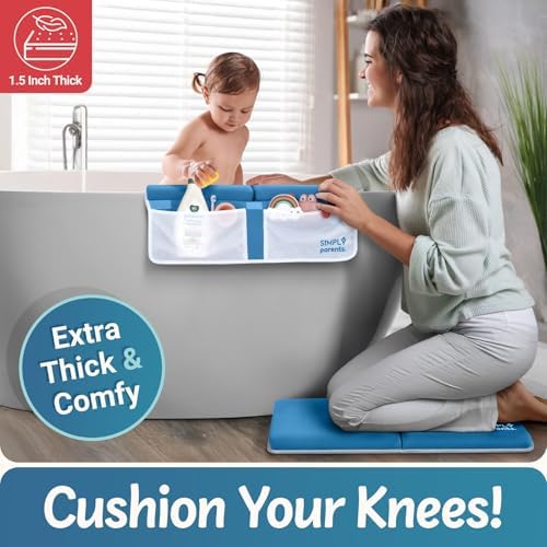 Simply Parents Bath Kneeler and Elbow Rest Pad Quick-Dry Non-Slip - Image 5