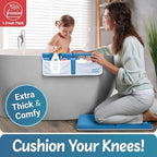 Simply Parents Bath Kneeler and Elbow Rest Pad Quick-Dry Non-Slip - Image 5