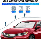 KUST Windshield Sun Shade for Honda Accord 2013-2015 2016 2017 Accessories - Image 2