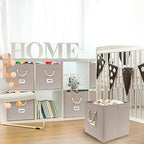 Simple Houseware 13-Inch Cube Storage Bin - Image 5