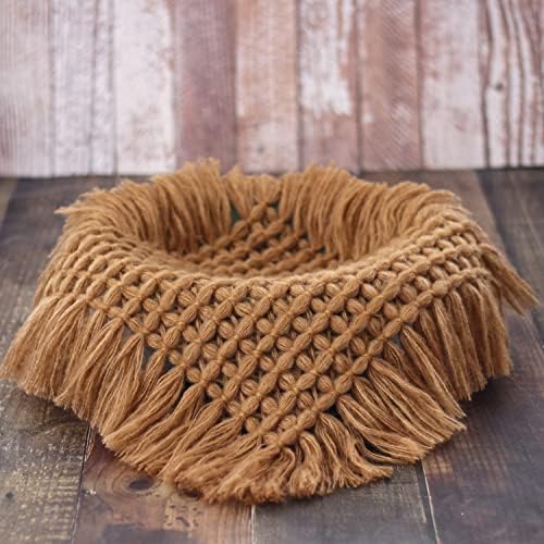 Coberllus Newborn Baby Photography Twist Blanket, Baby Photo Props - Image 2