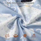 Pack N Play Sheets Fitted, Mini Crib Sheets, Breathable Soft Unisex Playard - Image 3