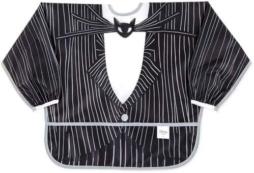 Bumkins Disney Sleeved Bib for Girl or Boy, Baby and Toddler for 6-24 Mos by Bumkins