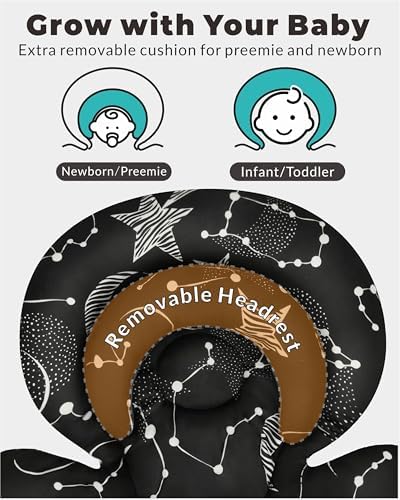Tinlyfinly Infant Car Seat Insert - Image 4