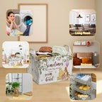 Winnie Nursery Decor, the Pooh Baby Stuff, Winnie Storage Nursery Basket - Image 5