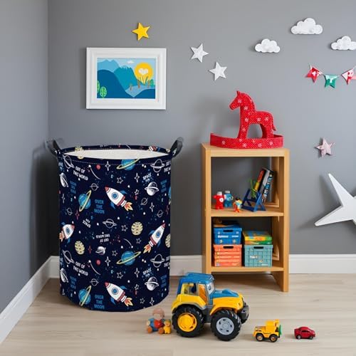 Kids Laundry Basket Baby Hamper - Image 3