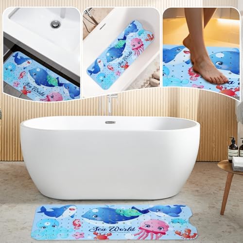 Bath Tub Shower Mat Non Slip Kids Bathtub Mat Anti Slip Baby Bath Mat - Image 5