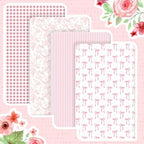 Peryiter 4 Pack Crib Sheets for Baby Girl - Image 3
