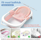 Colorlife Baby Bath Seat Support Net Infant Bathing Seat Support Mat, - Image 3